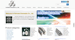 Desktop Screenshot of metal-material.net